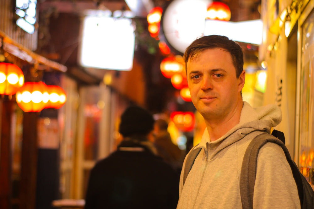 Japan travel writer Matthew Baxter