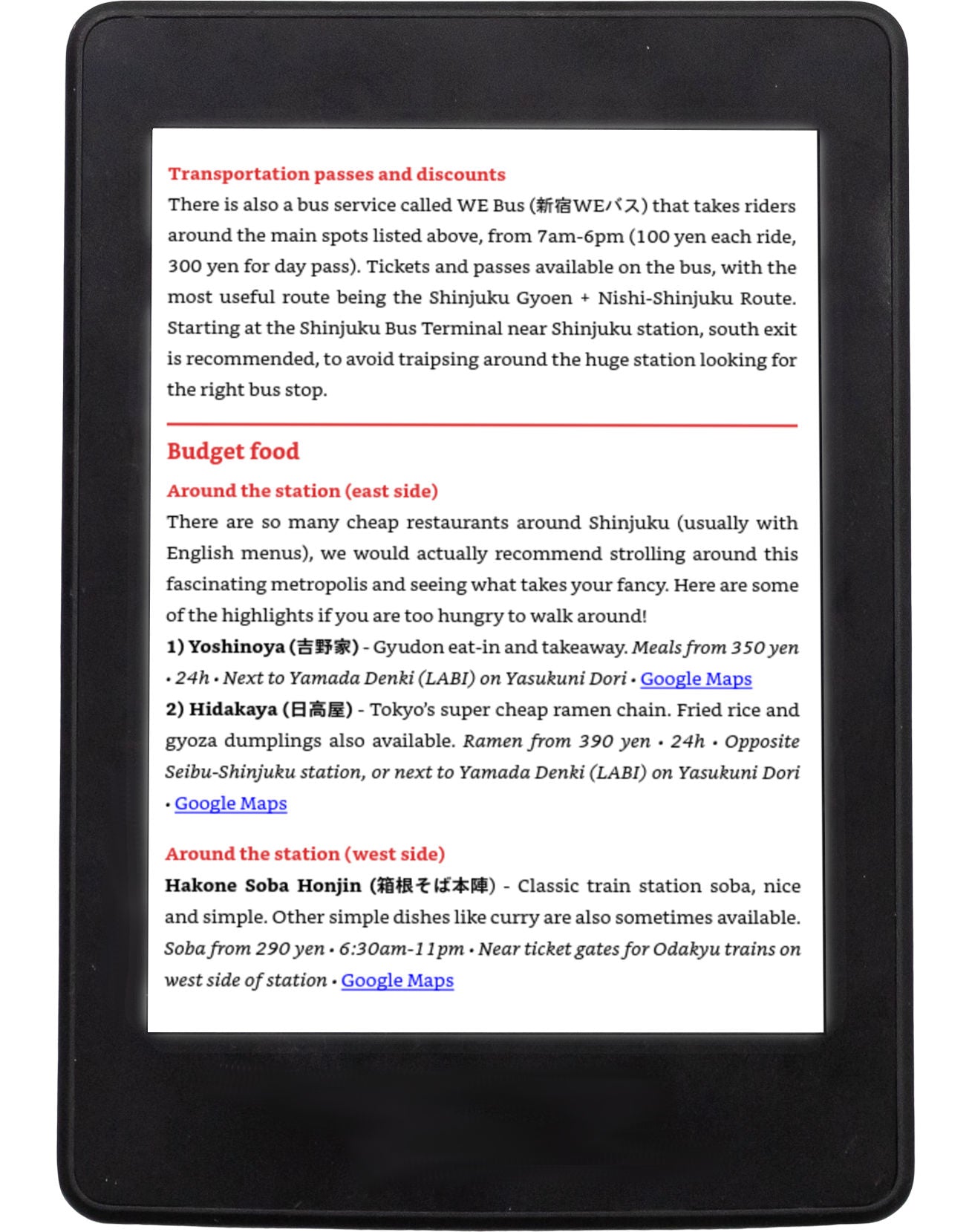 Super Cheap Japan and Tokyo Outdoors Bundle (Ebooks)