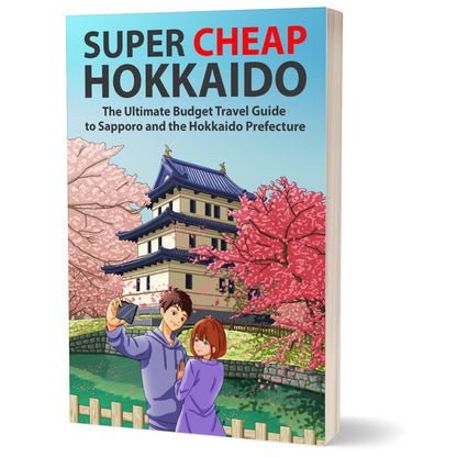 Super Cheap Hokkaido paperback 3D cover