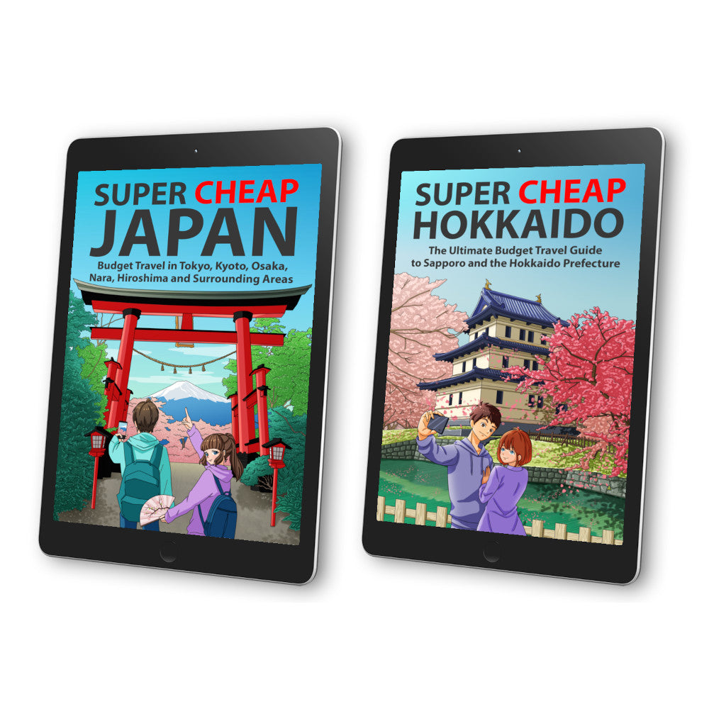 Super Cheap Japan and Super Cheap Hokkaido ebook bundle