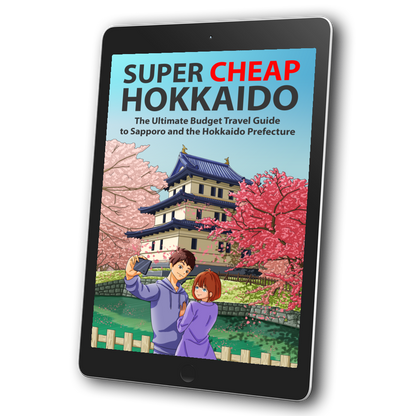 Super Cheap Hokkaido travel guide ebook cover