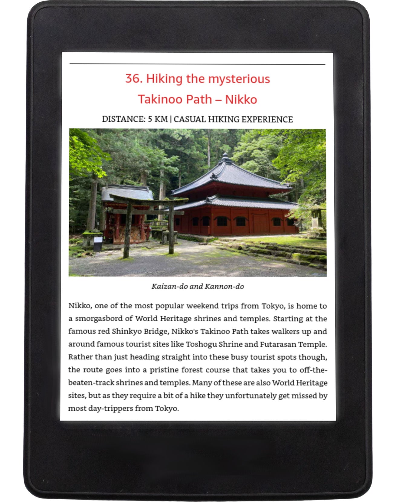 Tokyo Outdoors: 45 Walks, Hikes and Cycling Routes to Explore the City Like a Local (Ebook)